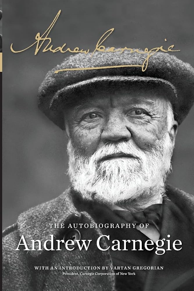 The Autobiography of Andrew Carnegie cover image
