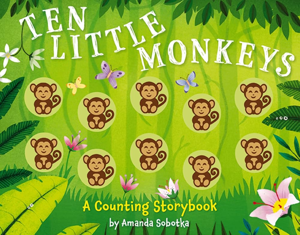 Ten Little Monkeys: A Counting Storybook cover image