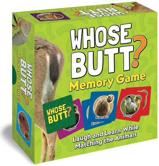 Whose Butt? Memory Game cover image