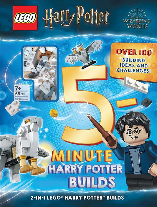 LEGO® Harry Potter™ 5-Minute Builds: 100+ Quick Model Build Ideas, Basic Brick Kit, and Awesome Activities to Inspire Imagination and Creativity! cover image