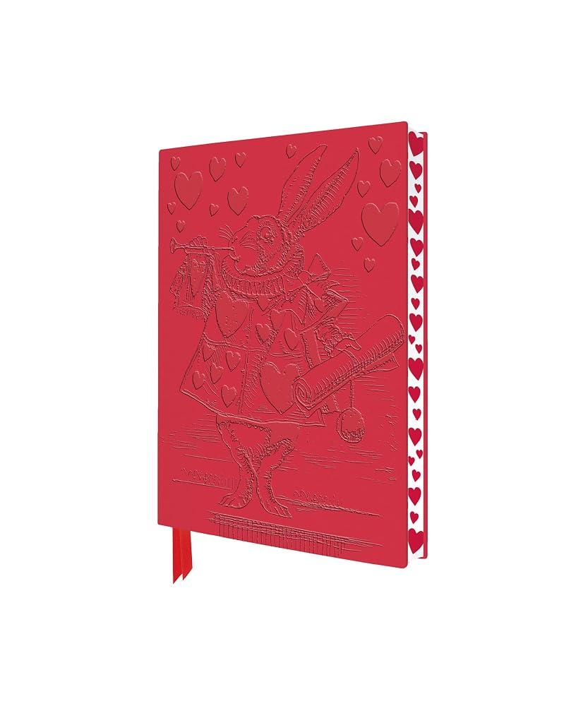 Alice's Adventures in Wonderland: White Rabbit Artisan Art Pocket Notebook (Flame Tree Journals) (Artisan Art Pocket Journals) cover image