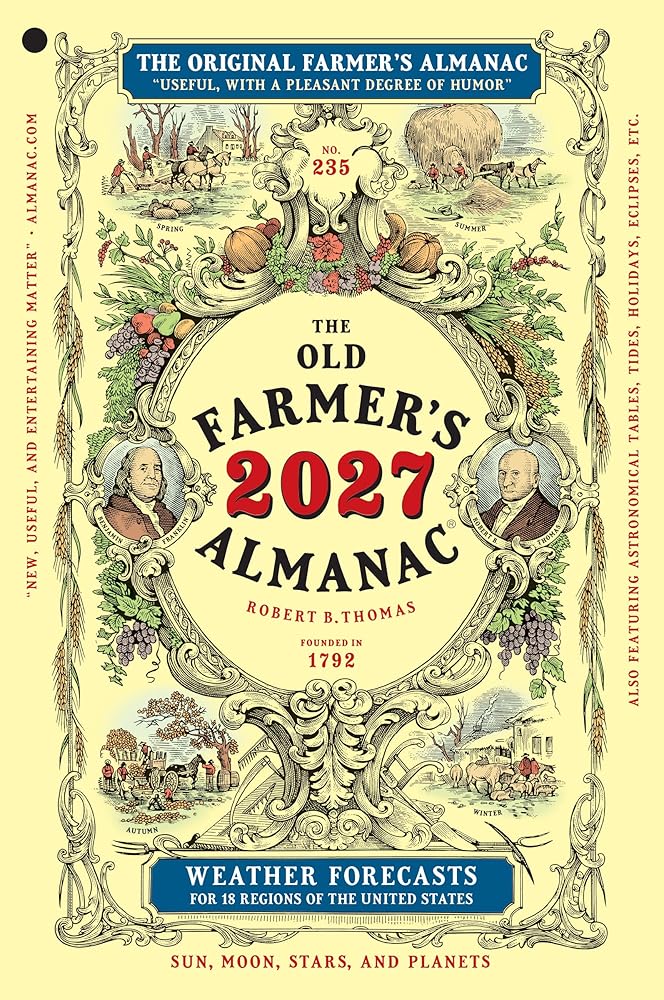 The 2027 Old Farmer's Almanac cover image