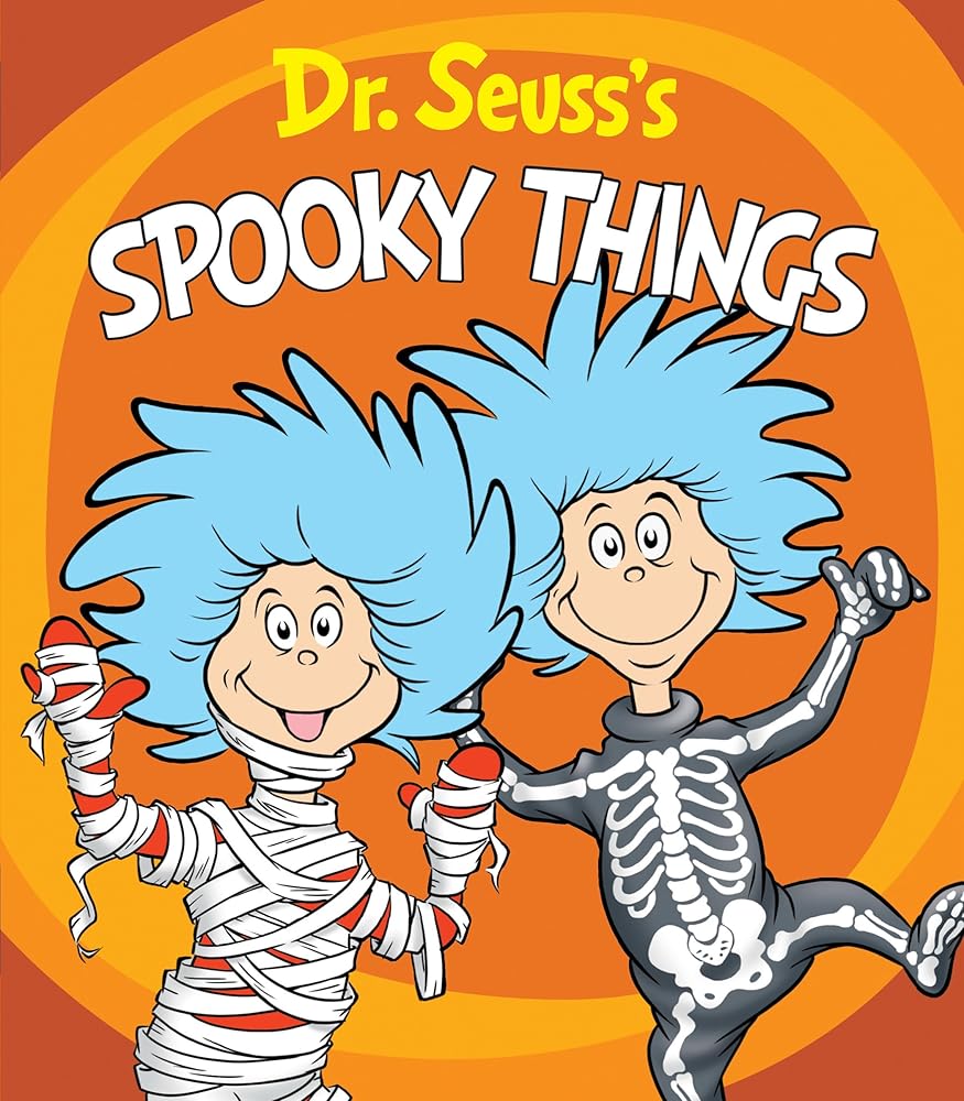 Dr. Seuss's Spooky Things: A Thing One and Thing Two Board Book (Dr. Seuss's Things Board Books) cover image