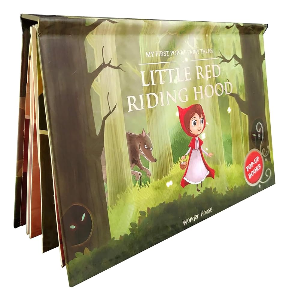 My First Pop Up Fairy Tales - Little Red Riding Hood : Pop up Books for children cover image