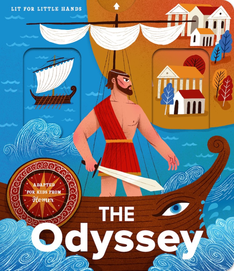 Lit for Little Hands: The Odyssey board book cover