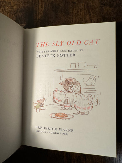 The Sly Old Cat by Beatrix Potter (1971 First Edition, First Appearance in Book Form)