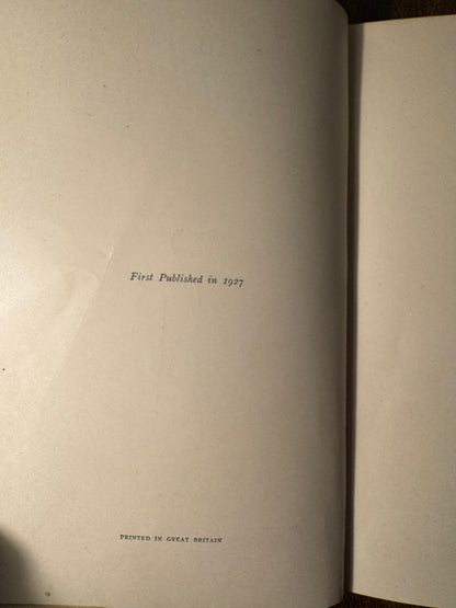 Now We Are Six by A. A. Milne (1927 First Edition, First Printing, Deluxe Blue Leather)