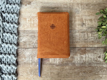 Olmo Pueblo NASB 1995 Single Column Reference Bible by Rock Wall Bibles, front cover