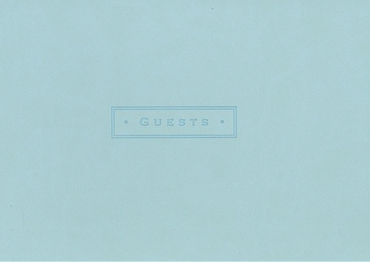 Sea Foam Guest Book (Guest Book)