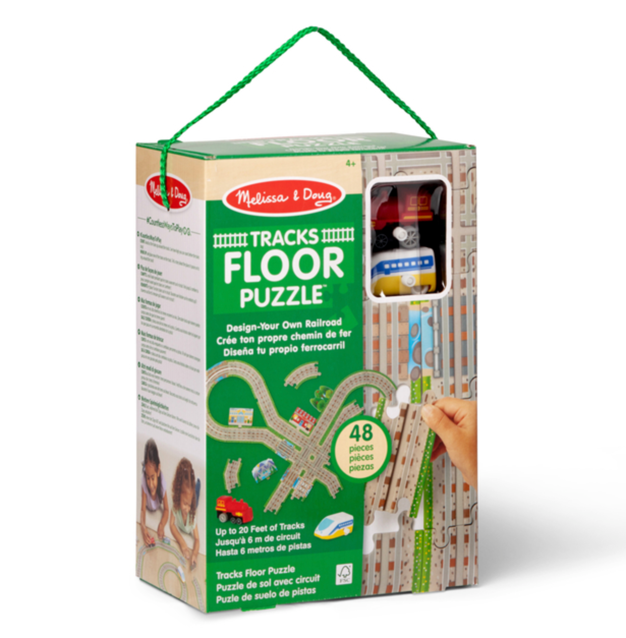 Tracks Floor Puzzle