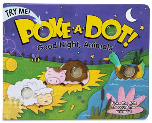 Poke-A-Dot: Goodnight, Animals