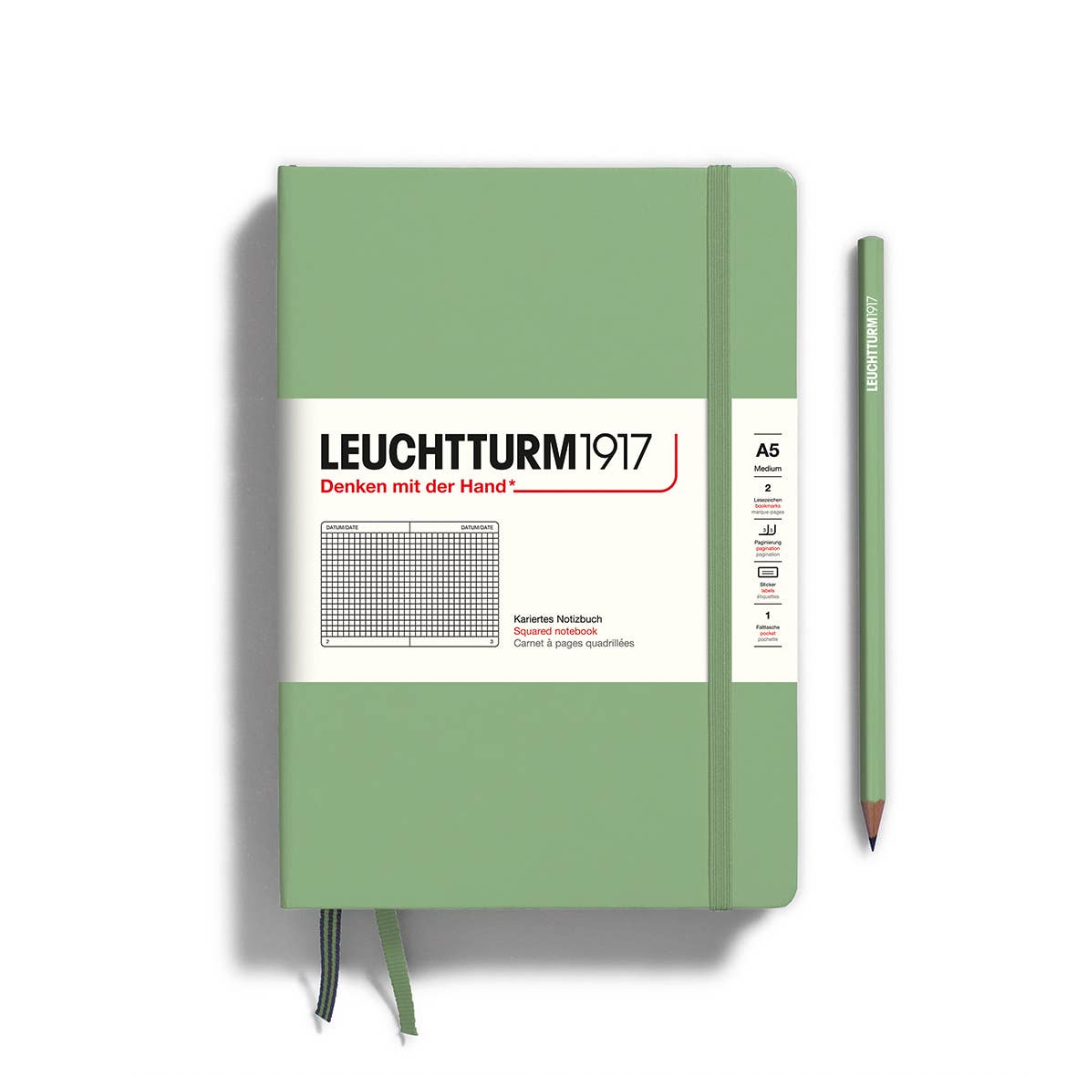 Notebooks - Medium (A5): Lemon / Hardcover / Dotted