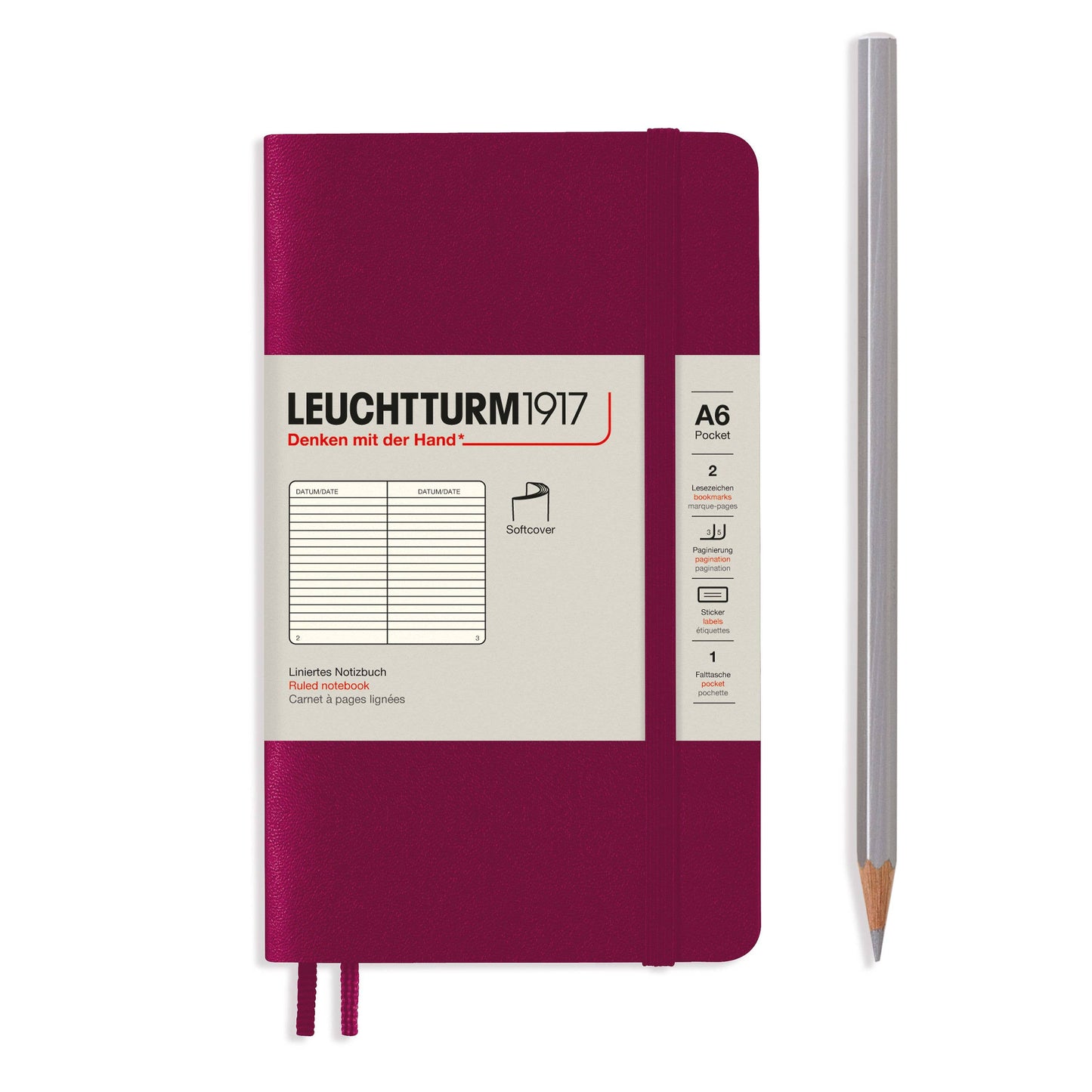 Notebooks - Pocket (A6): Rising Sun / Hardcover / Plain