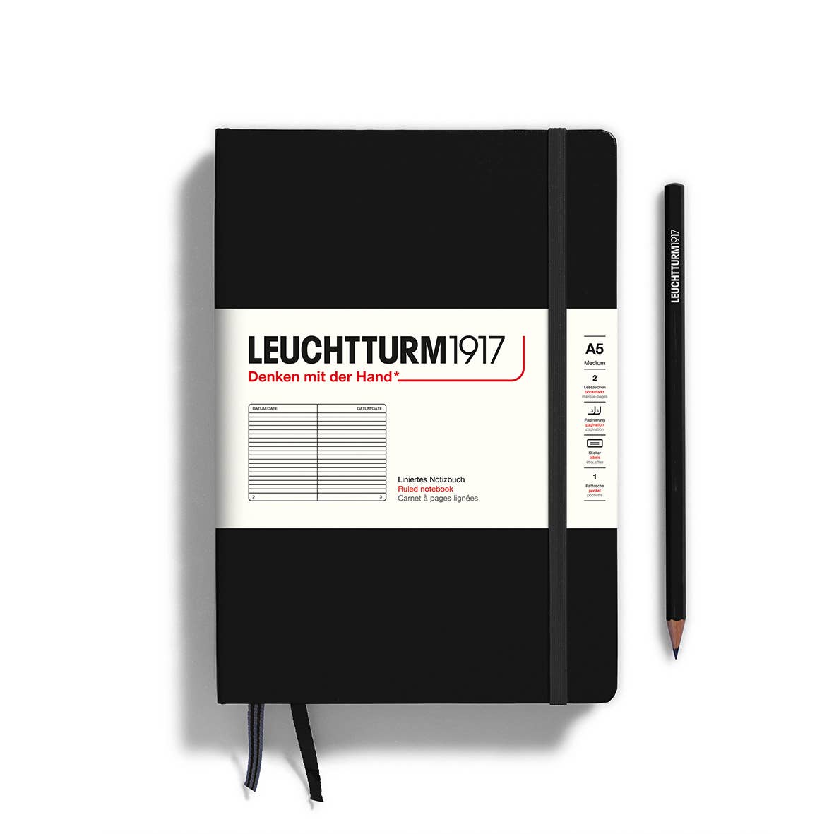 Notebooks - Medium (A5): Rising Sun / Hardcover / Plain