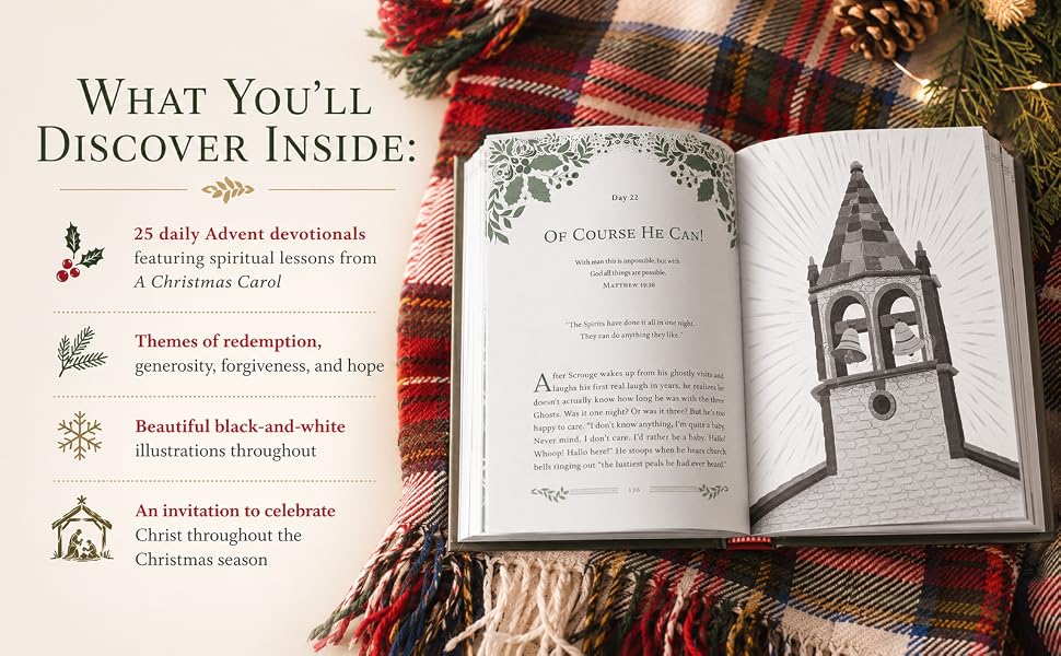 A Christmas Carol Devotional: 25 Advent Reflections from Charles Dickens's Beloved Classic by Rachel Dodge