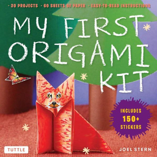 My First Origami Kit: [Origami Kit with Book, 60 Papers, 150 Stickers, 20 Projects]