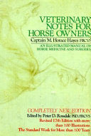 Veterinary Notes for Horse Owners