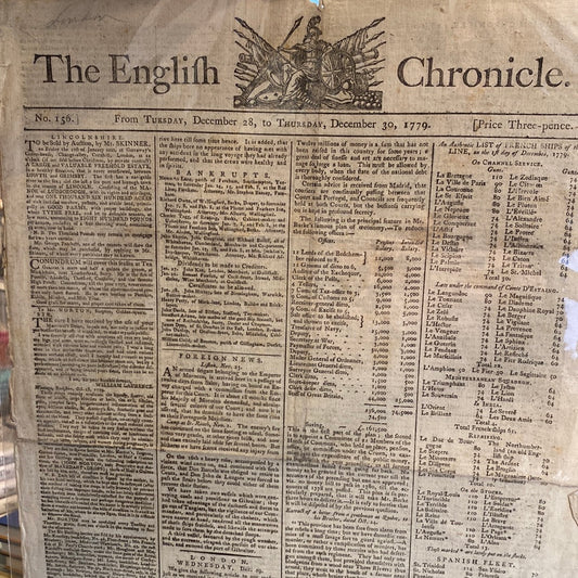 The English Chronicle No. 156