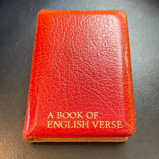 A Book of English Verse